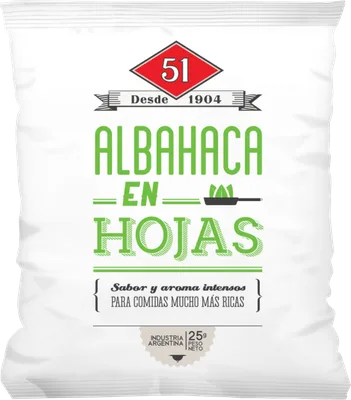 Albahaca deshidratada 25 g