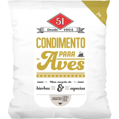 Condimento para Aves 25 g