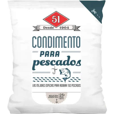 Condimento para Pescado 25 g