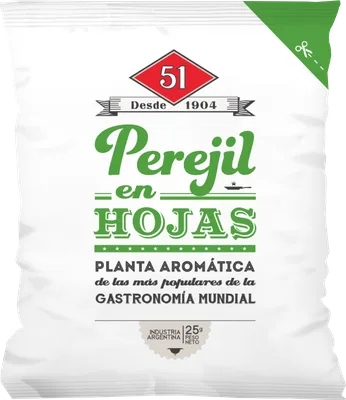 Perejil deshidratado 51