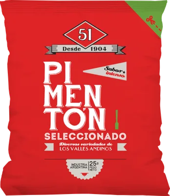 Pimentón Seleccionado 25 g