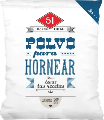 Polvo para Hornear 51 — 50g