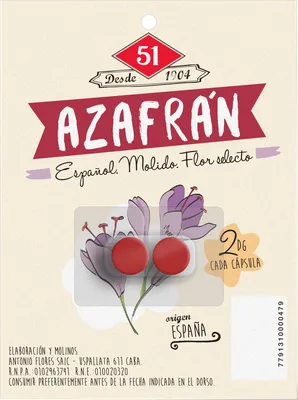 Azafrán 51
