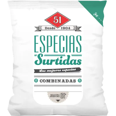 Especias Surtidas 51