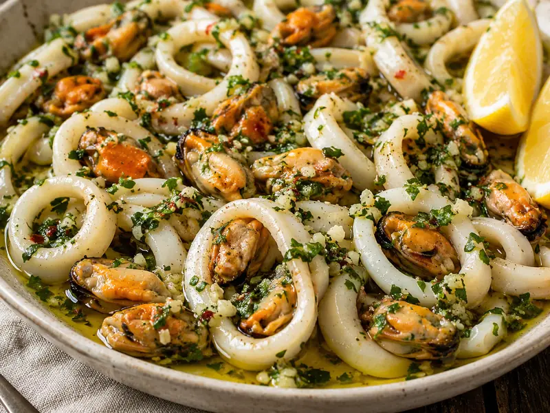 Mariscos a la provenzal