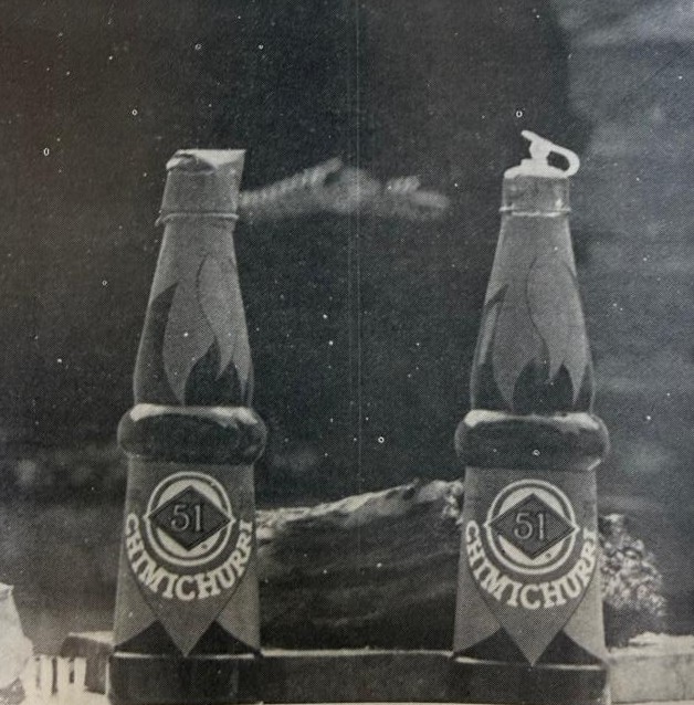 Envase antiguo de chimichurri 51